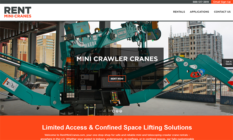Rent Mini Cranes